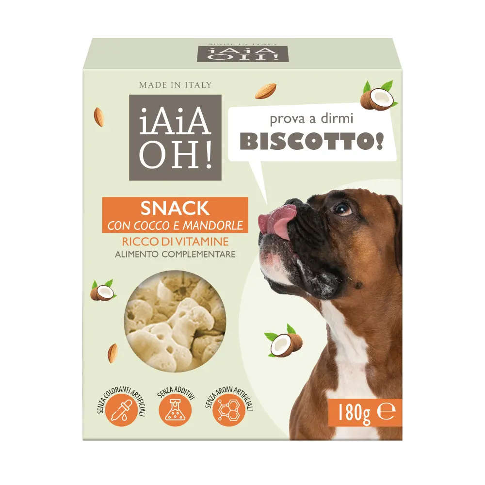 Biscotto snack cocco mandorle
