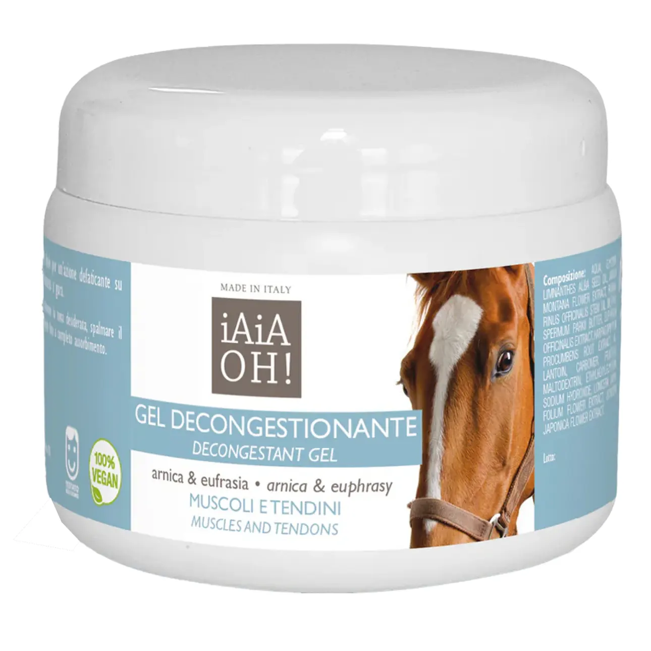 Gel decongestionante muscoli e tendini